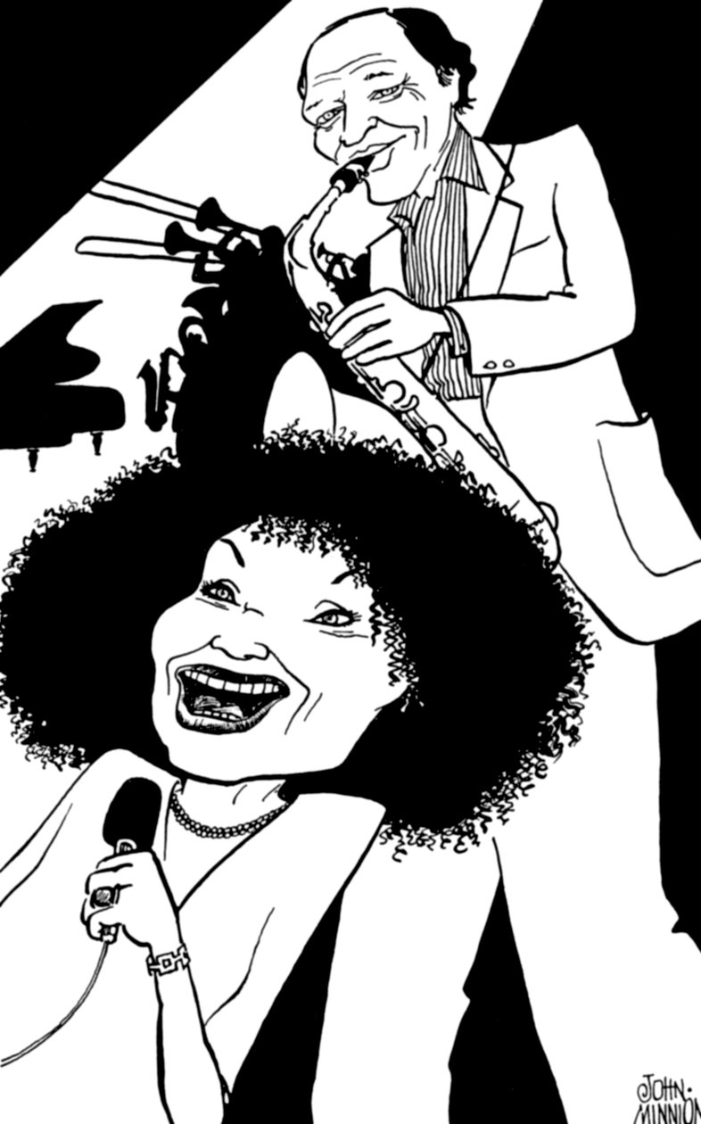 Cleo Laine e Sir John Dankworth Dame Cleo Laine, Lady Dankworth, nata Clementina Dinah Campbell da John Minnion