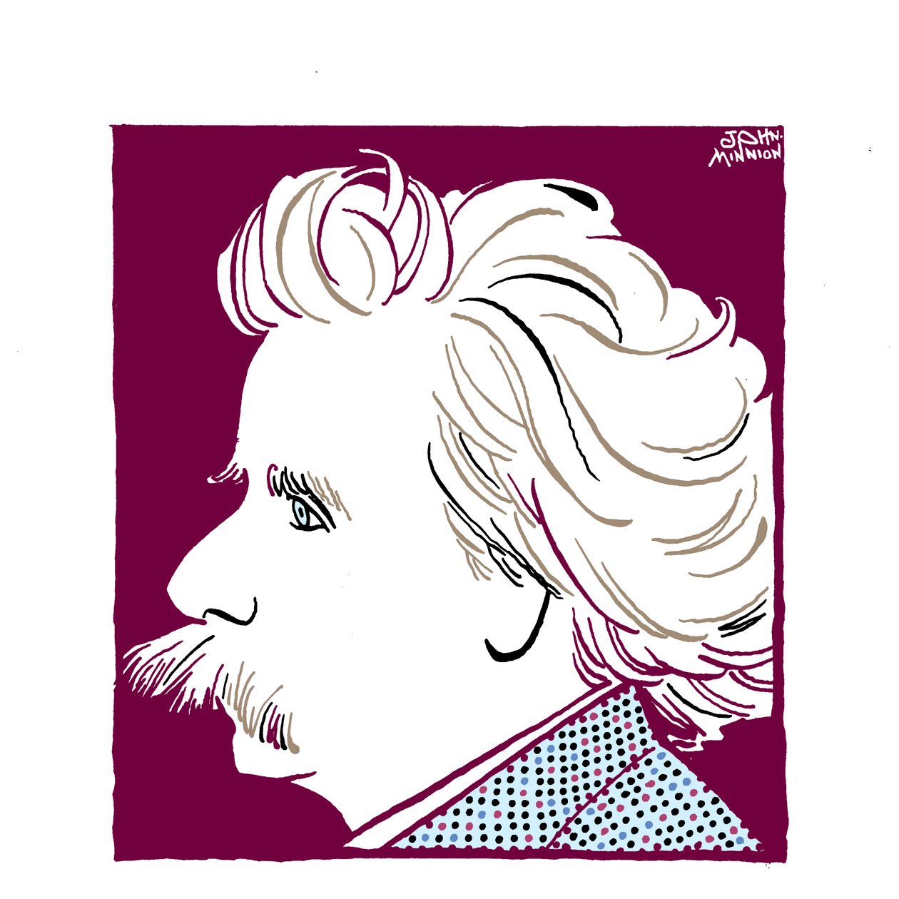 Edvard Grieg - Compositore norvegese di origine scozzese 1843-1907 da John Minnion