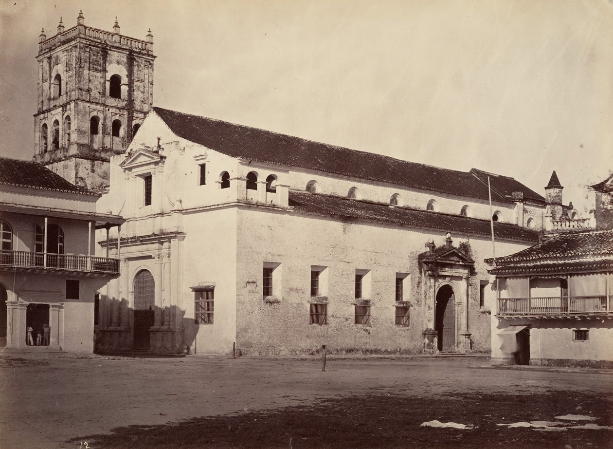 Paesaggio tropicale, Cattedrale, Cartagena, 1871 da John Moran