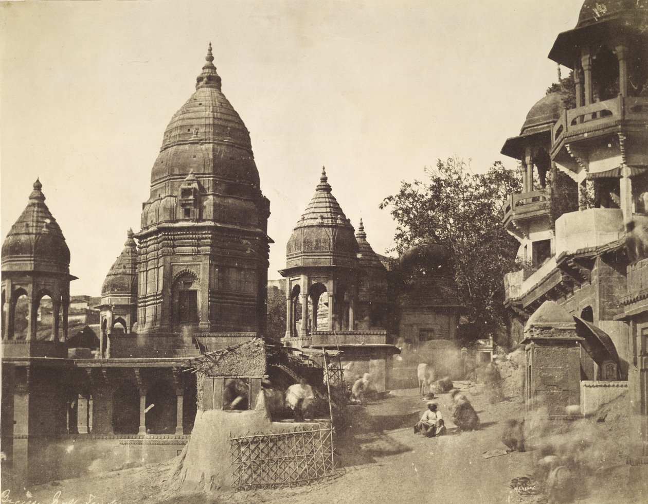 Tempio di Bishessur Nath, Benares da John Murray