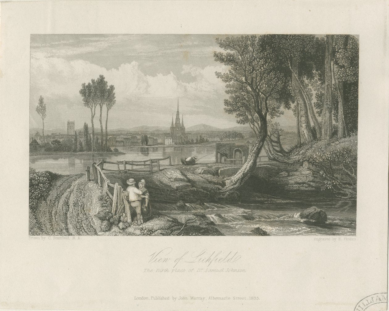 Lichfield - Vista est da John Murray