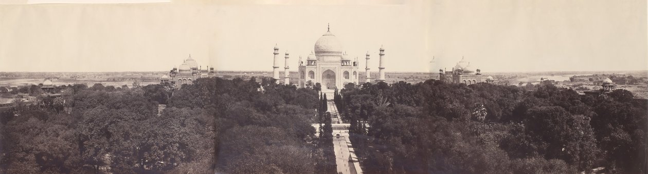 [Il Taj Mahal dal portale], gennaio-marzo 1864 da John Murray