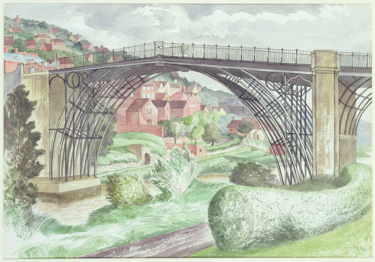 Ironbridge, Shropshire, c.1960 da John Nash