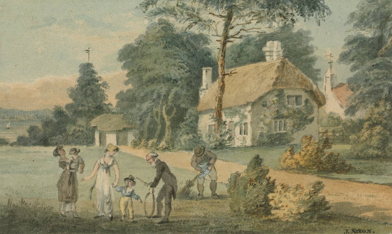 Parrocchia di Binstead, Isola di Wight da John Nixon