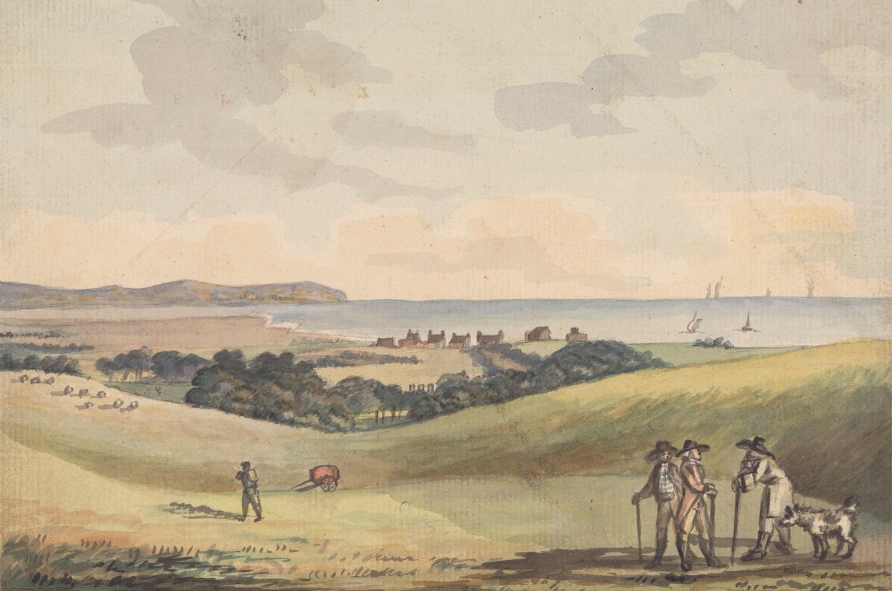 Eastbourne dal sedile di Lord G. Cavendish nel parco da John Nixon