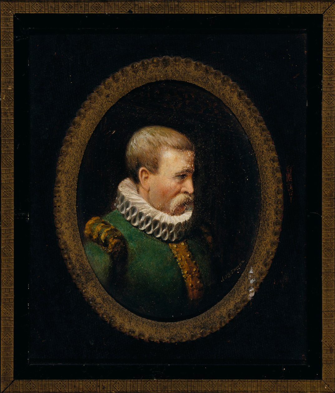 Ritratto di un gentiluomo ugonotto al tempo di Carlo IX da John O
