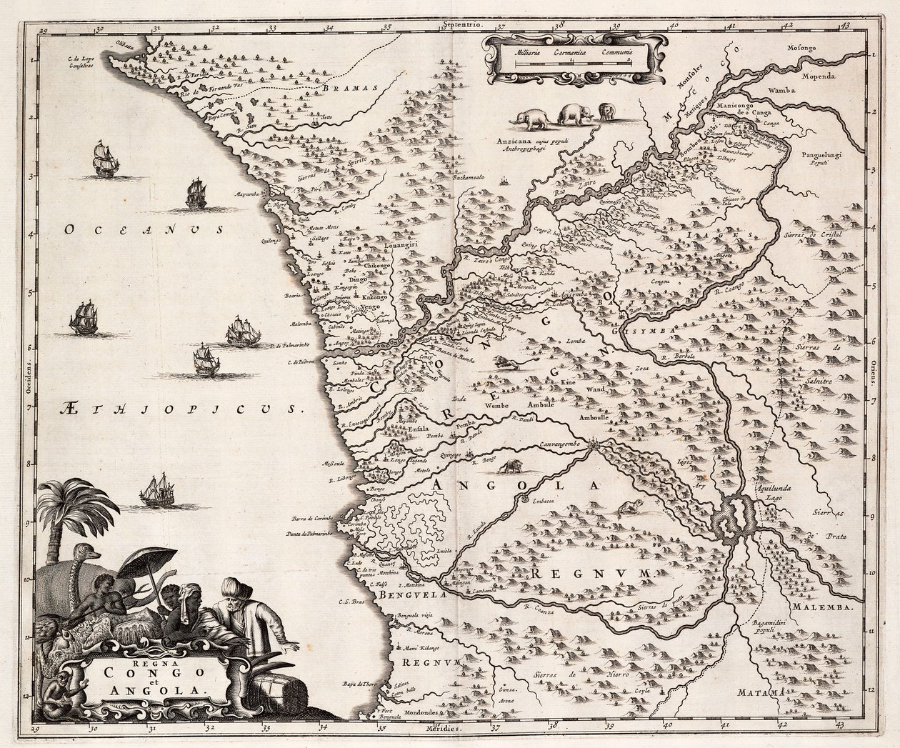 Carta del Congo e dell