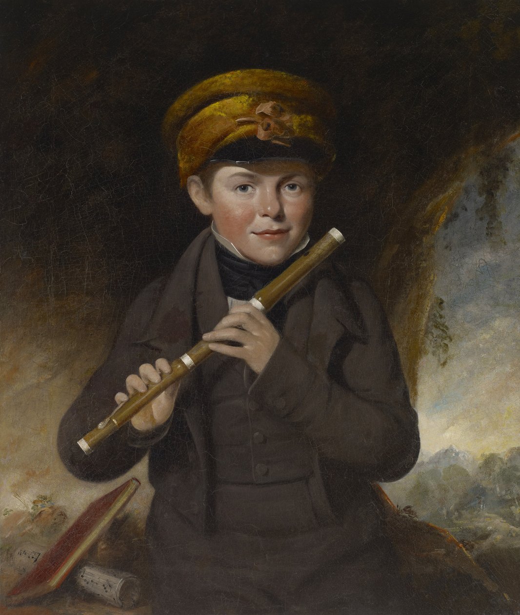 John Gurney, il piccolo flautista da John Opie