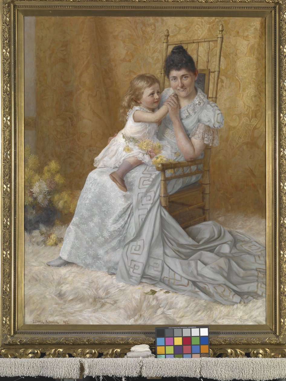 Ritratto di Martha Wysor Marsh e Figlio, John Edwin da John Otis Adams