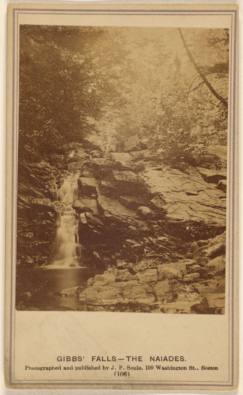 Cascate di Gibbs - Le Naiadi. da John P. Soule