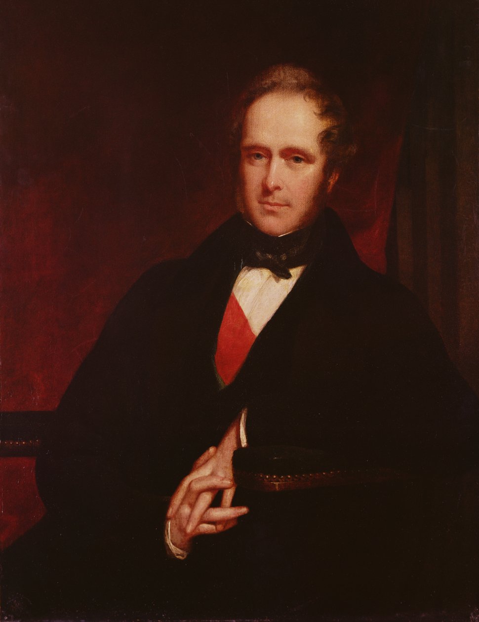 Ritratto di Henry John Temple, 1844-45 da John Partridge