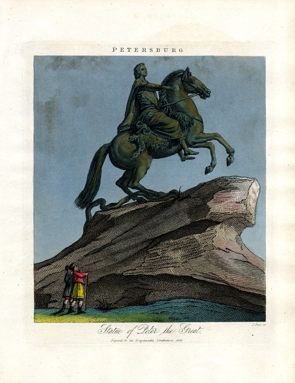 Statua equestre di Pietro il Grande da John Pass
