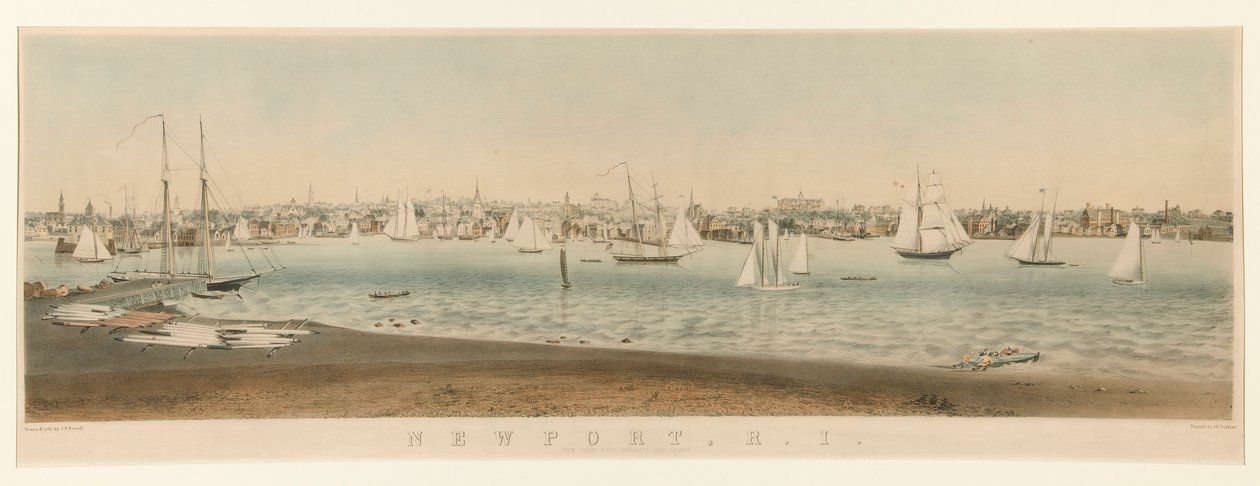 Newport, R.I. / Vista da Fort Wolcott, Goat Island da John Perry Newell