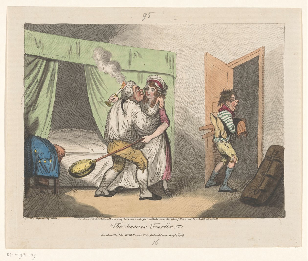 Il viaggiatore amoroso da John Pettit (attributed to)