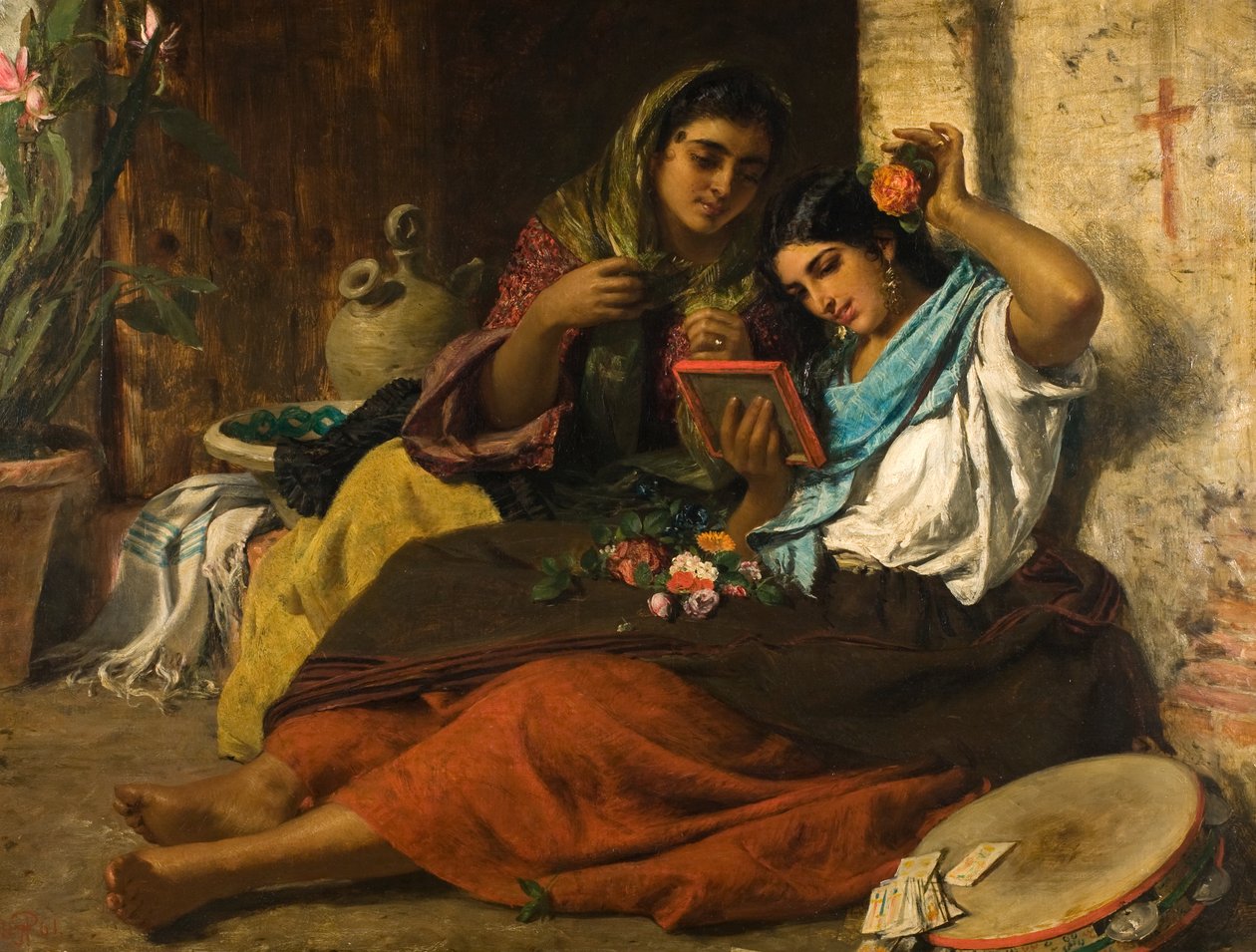 Una rosa nei suoi capelli da John Phillip