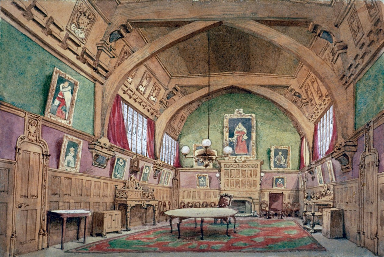 Vista interna della sala di Barnard