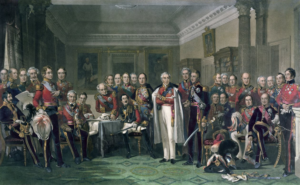 Eroi della penisola al United Services Club da John Prescott Knight