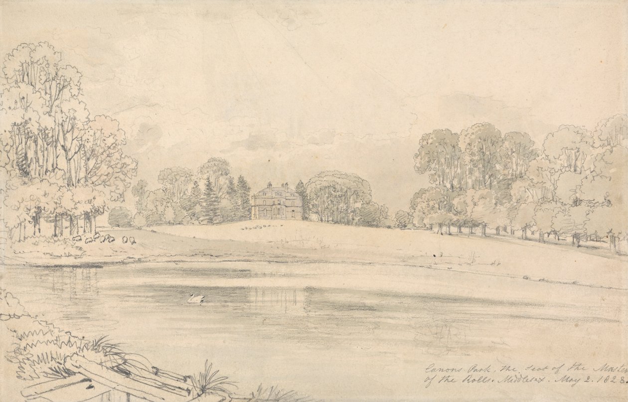 Canons Park da John Preston Neale