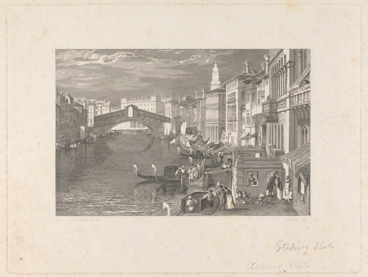 Il Rialto, Venezia da John Pye