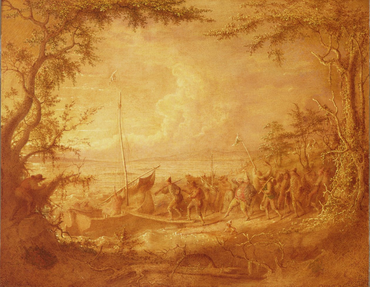 Imbarco da Communipaw, 1861 da John Quidor