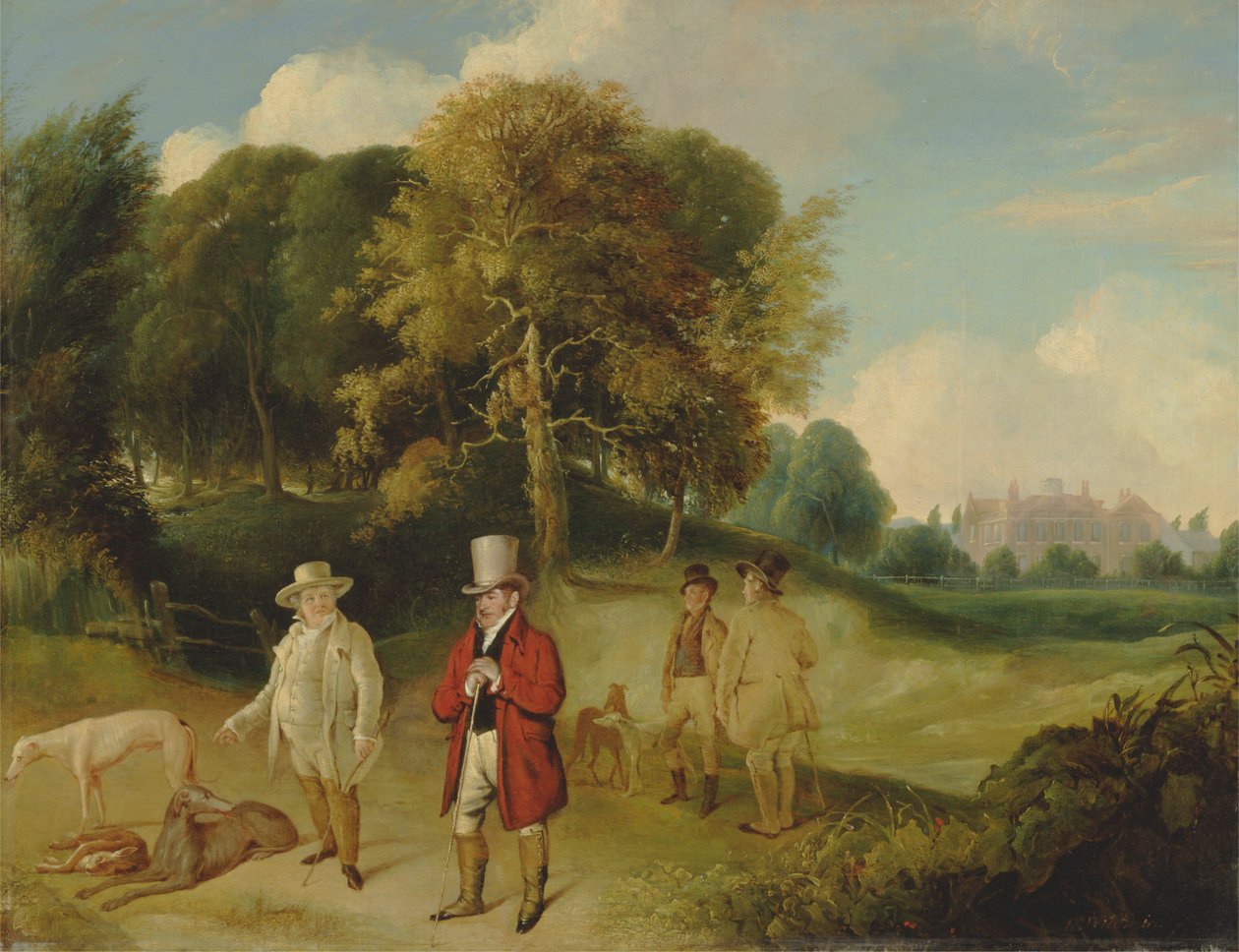J.M.W. Turner e Walter Fawkes a Farnley Hall da John R. Wildman