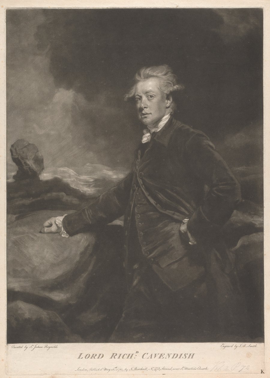 Lord Richard Cavendish da John Raphael Smith