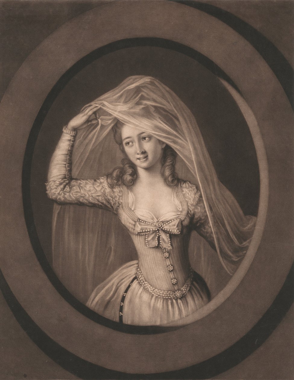 La signorina Brown nel ruolo di Clara da John Raphael Smith