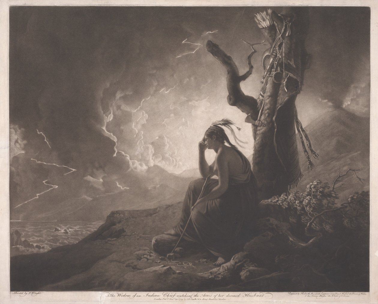 La vedova indiana da John Raphael Smith