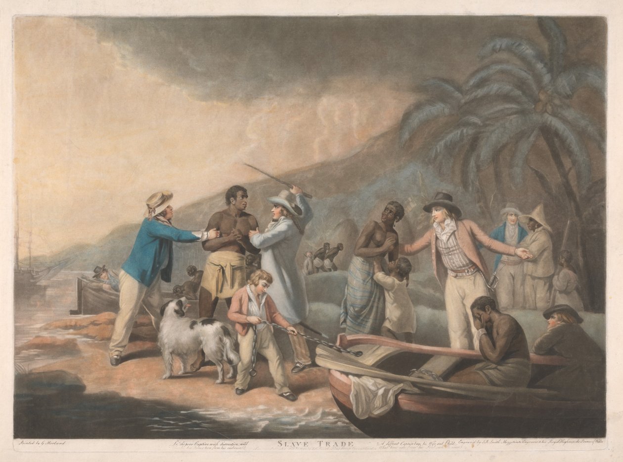 La tratta degli schiavi da John Raphael Smith