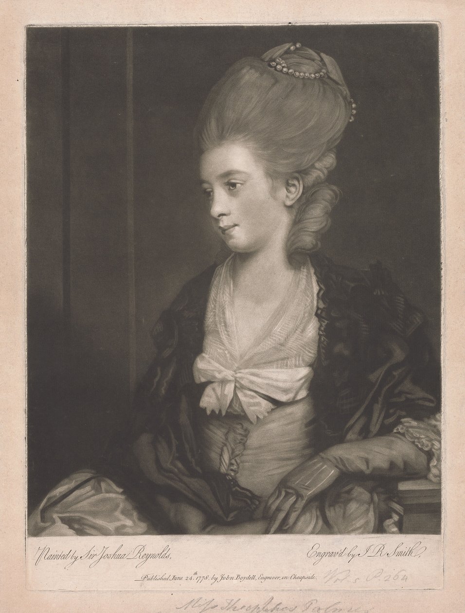 Theophelia Gwatkin (nata Palmer) da John Raphael Smith
