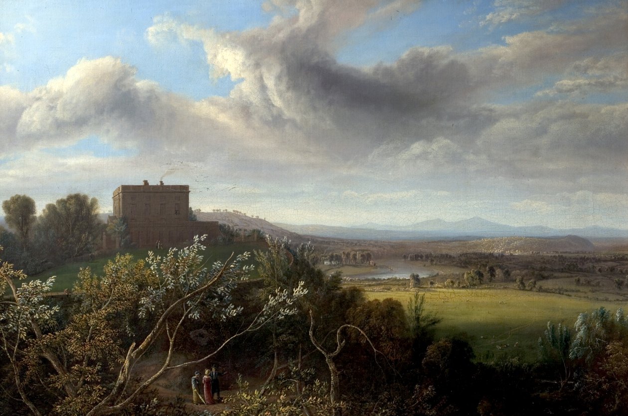 Castello di Nottingham, 1832 da John Rawson Walker