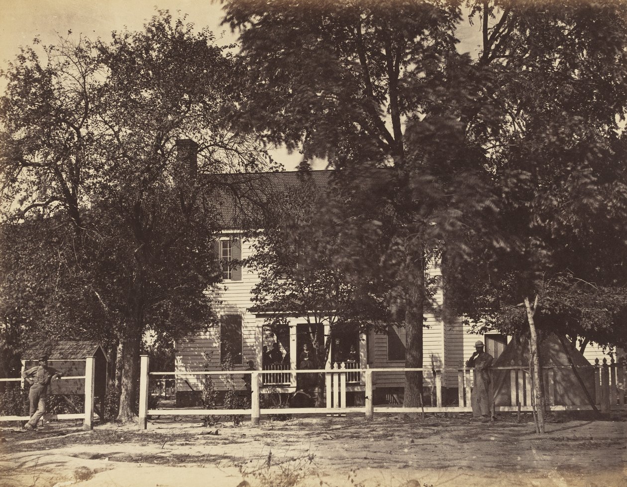 Casa Aiken, sulla Ferrovia di Weldon, Virginia, febbraio 1865 da John Reekie