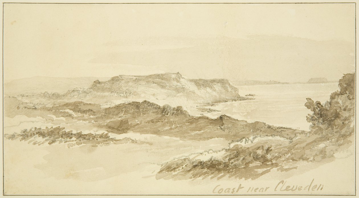 Costa vicino a Clevedon da John Reverend Eden