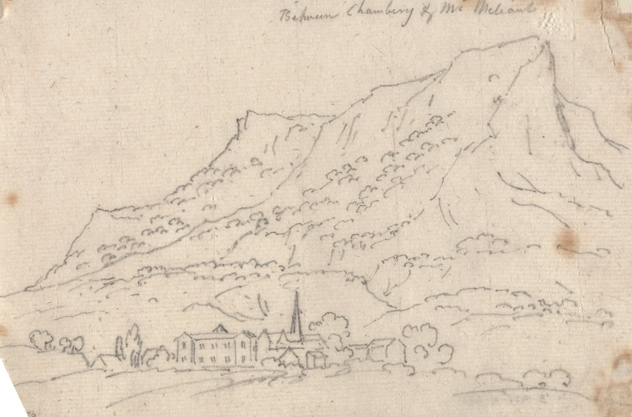 Tra Chamberg e Monte Meliant da John Robert Cozens