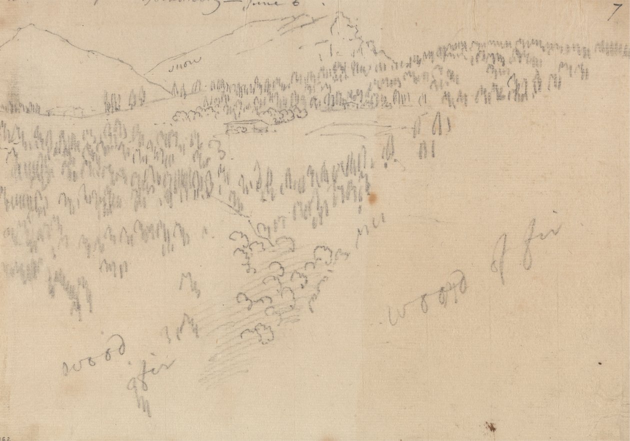 Tra Innsbruck e Schönberg da John Robert Cozens