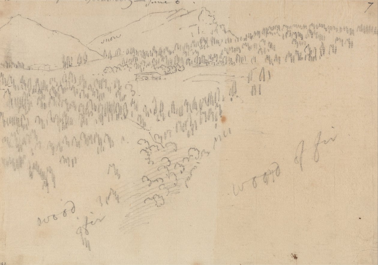 Tra Innsbruck e Schönberg da John Robert Cozens