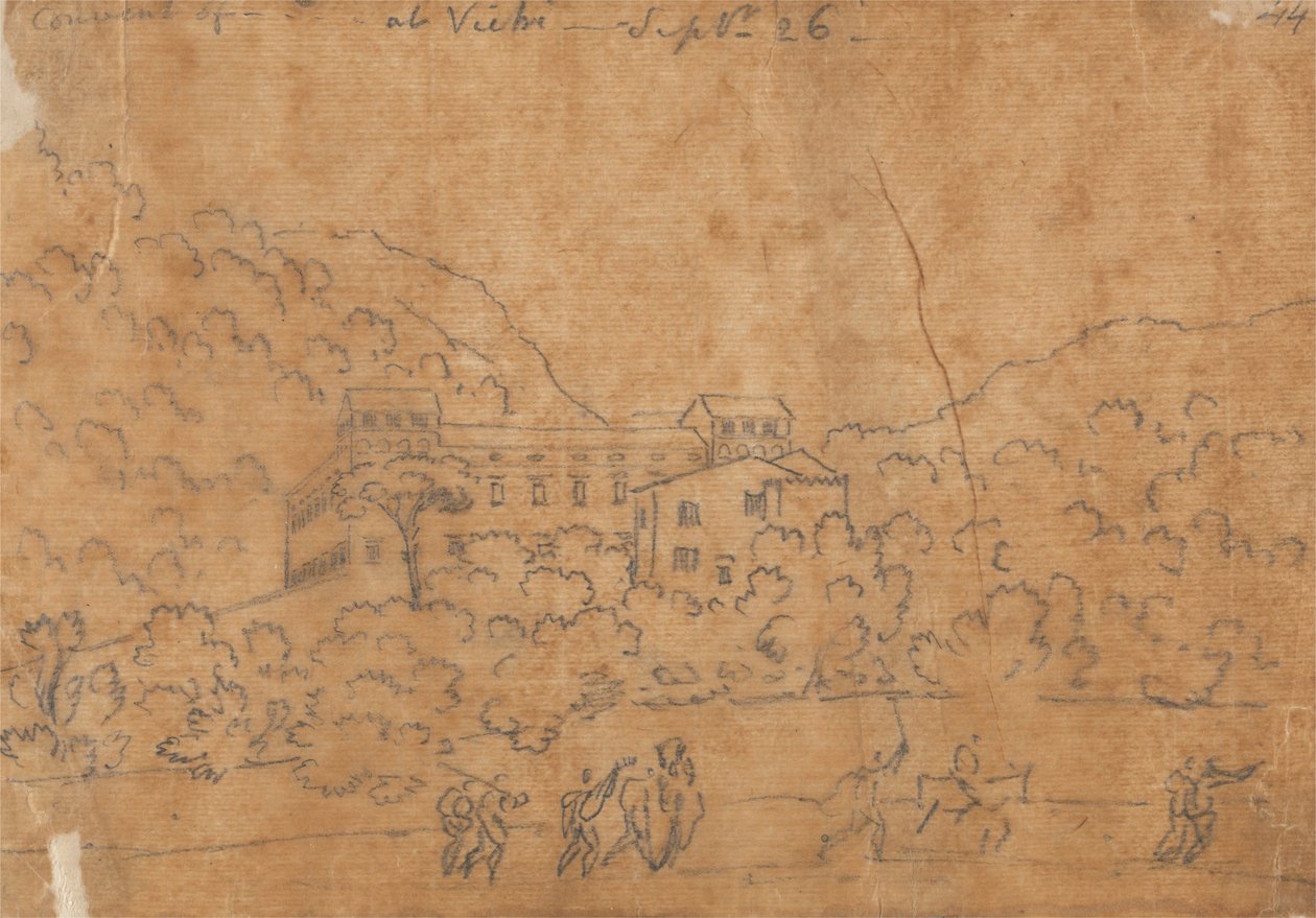 Convento di Vietri, 26 settembre da John Robert Cozens