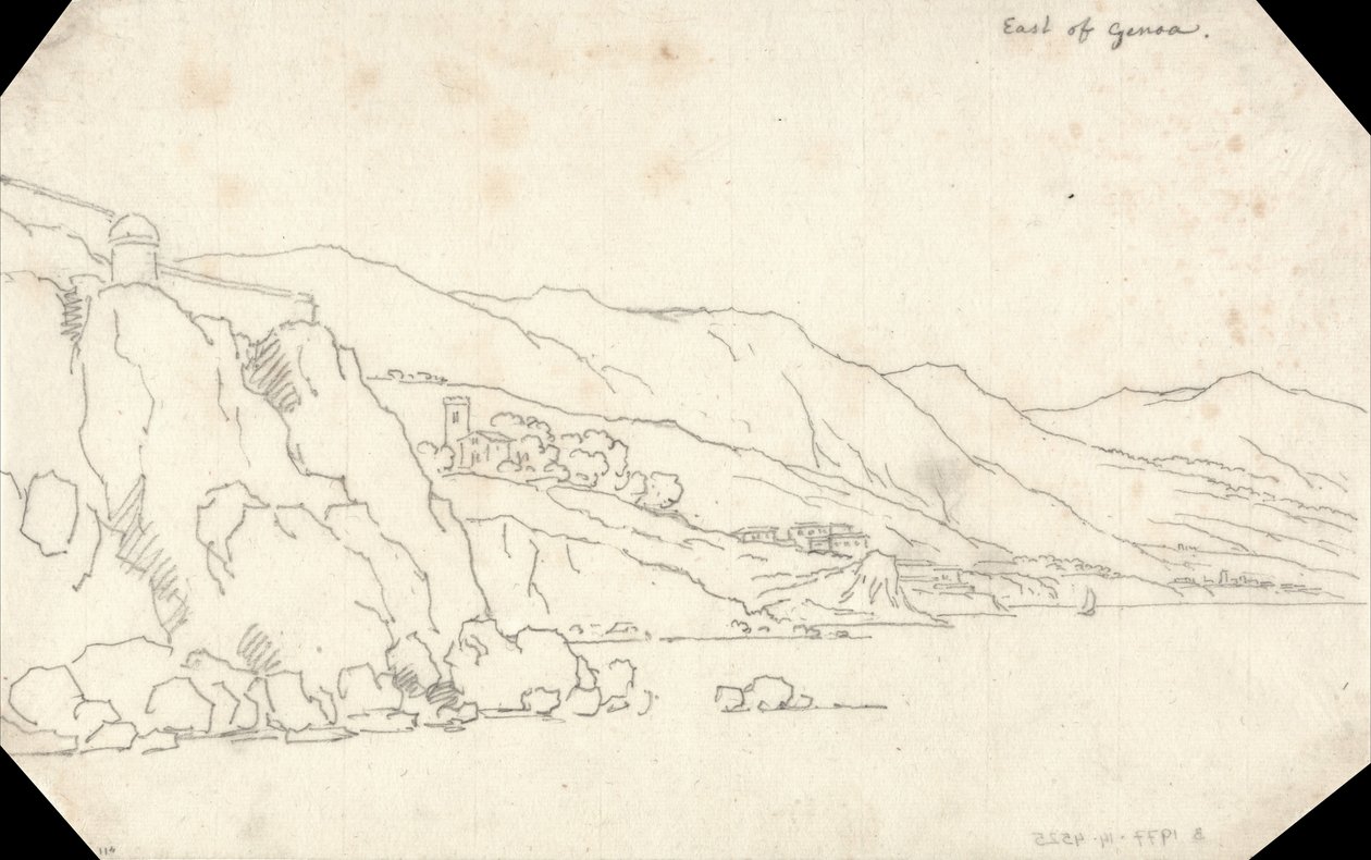 Est di Genova da John Robert Cozens