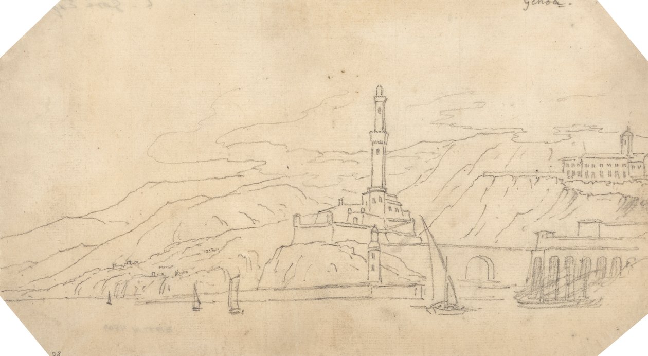 Genova da John Robert Cozens