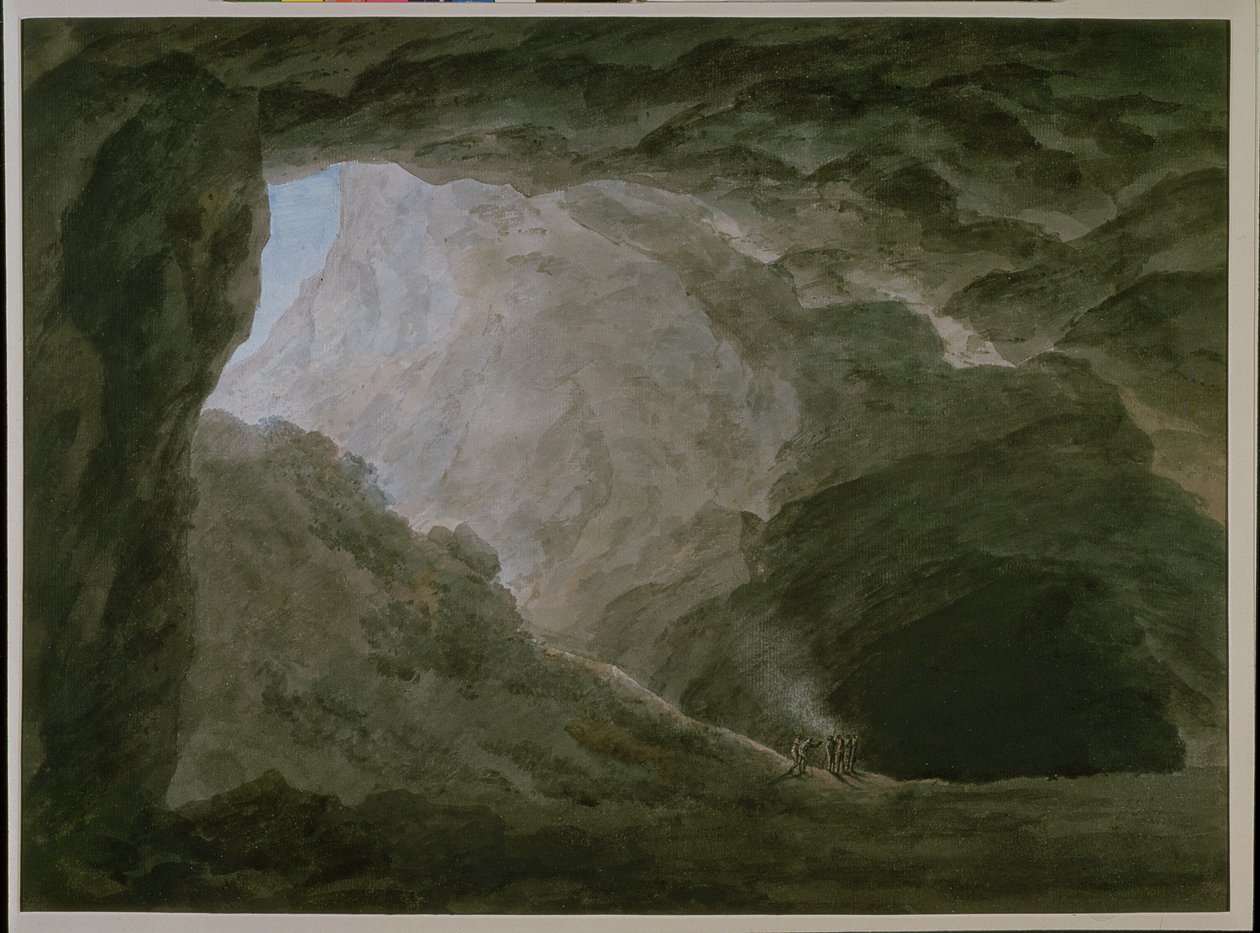 Grotta nella Campagna da John Robert Cozens