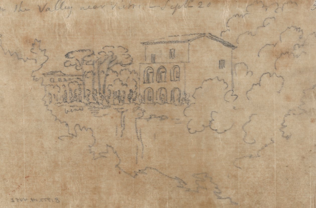Nella valle vicino a Vietri, 20 settembre da John Robert Cozens