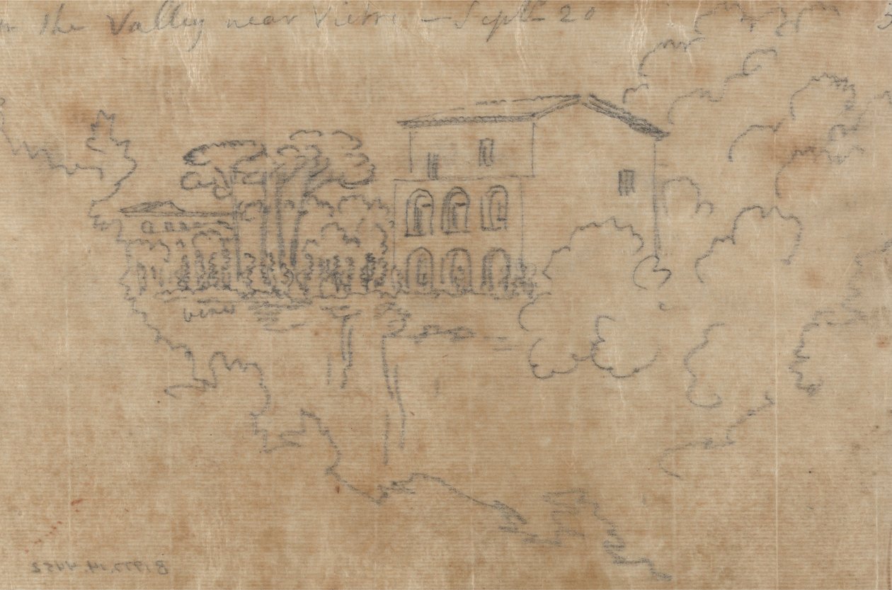 Nella valle di Vietri, 20 settembre da John Robert Cozens
