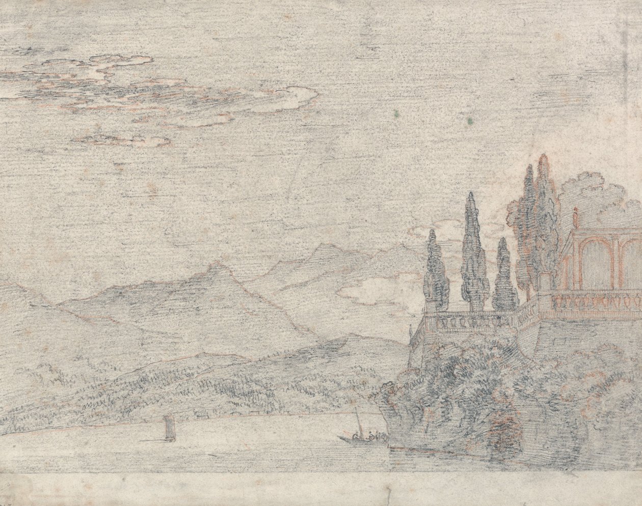 Isola Borromea, Lago Maggiore da John Robert Cozens