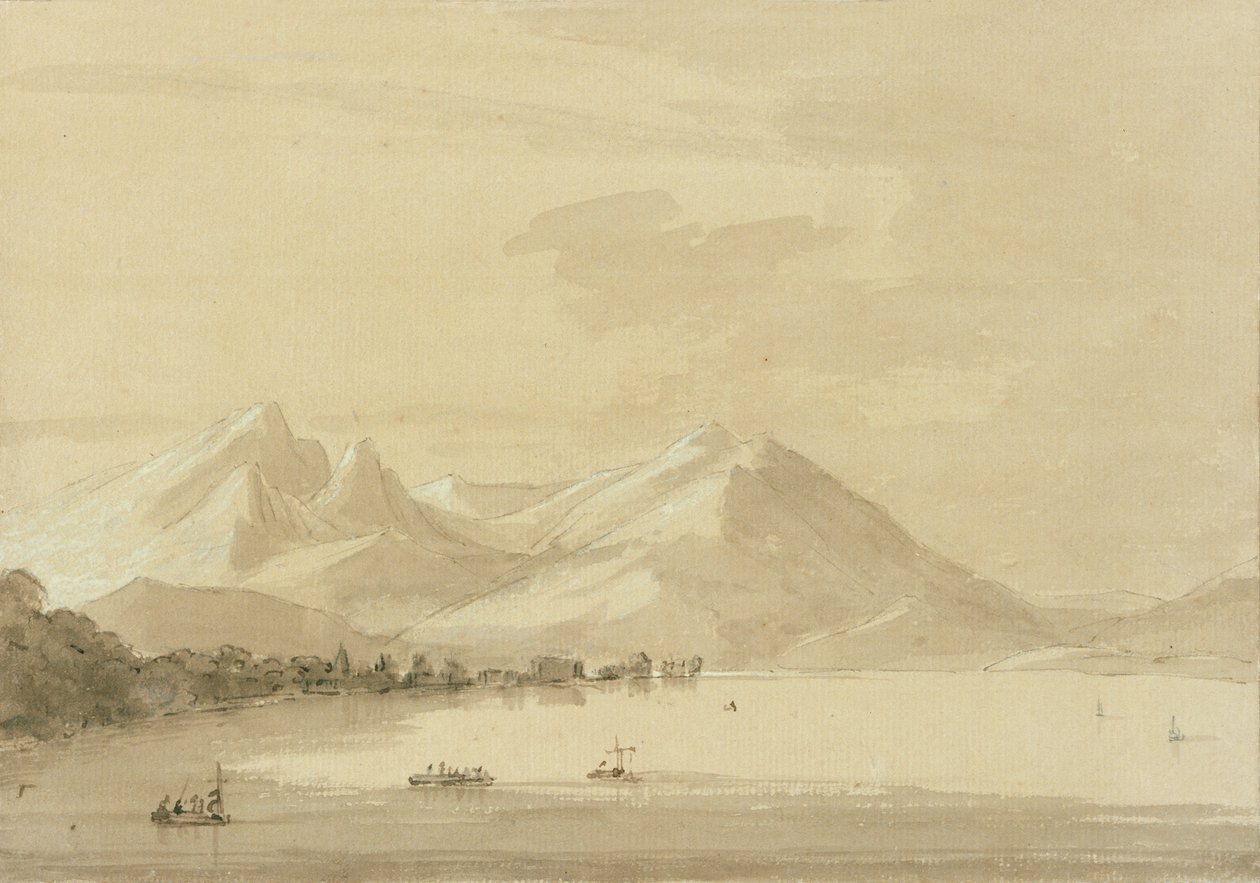 Lago di Como da John Robert Cozens