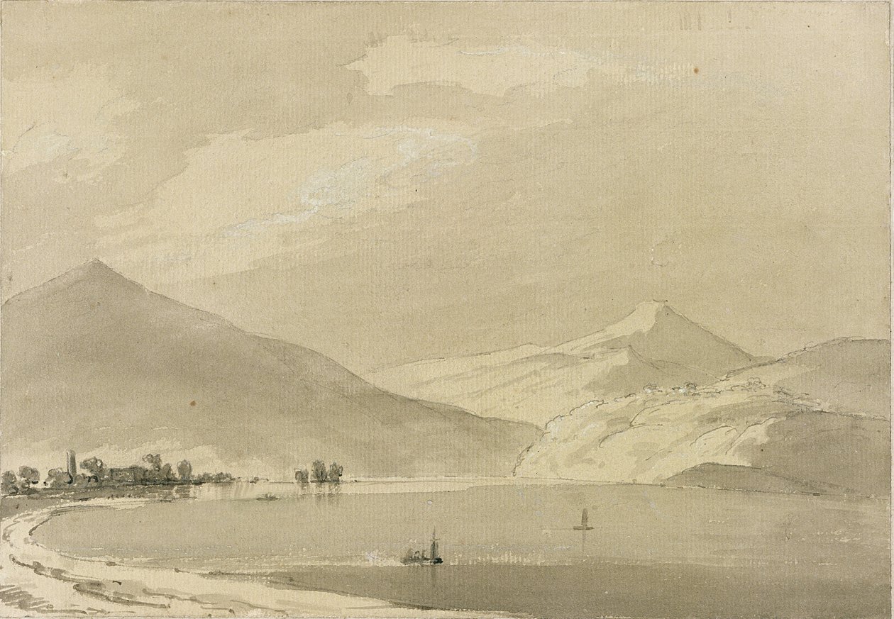 Lago di Como da John Robert Cozens