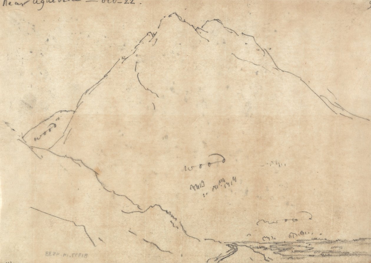 Vicino a Aiguebelle da John Robert Cozens