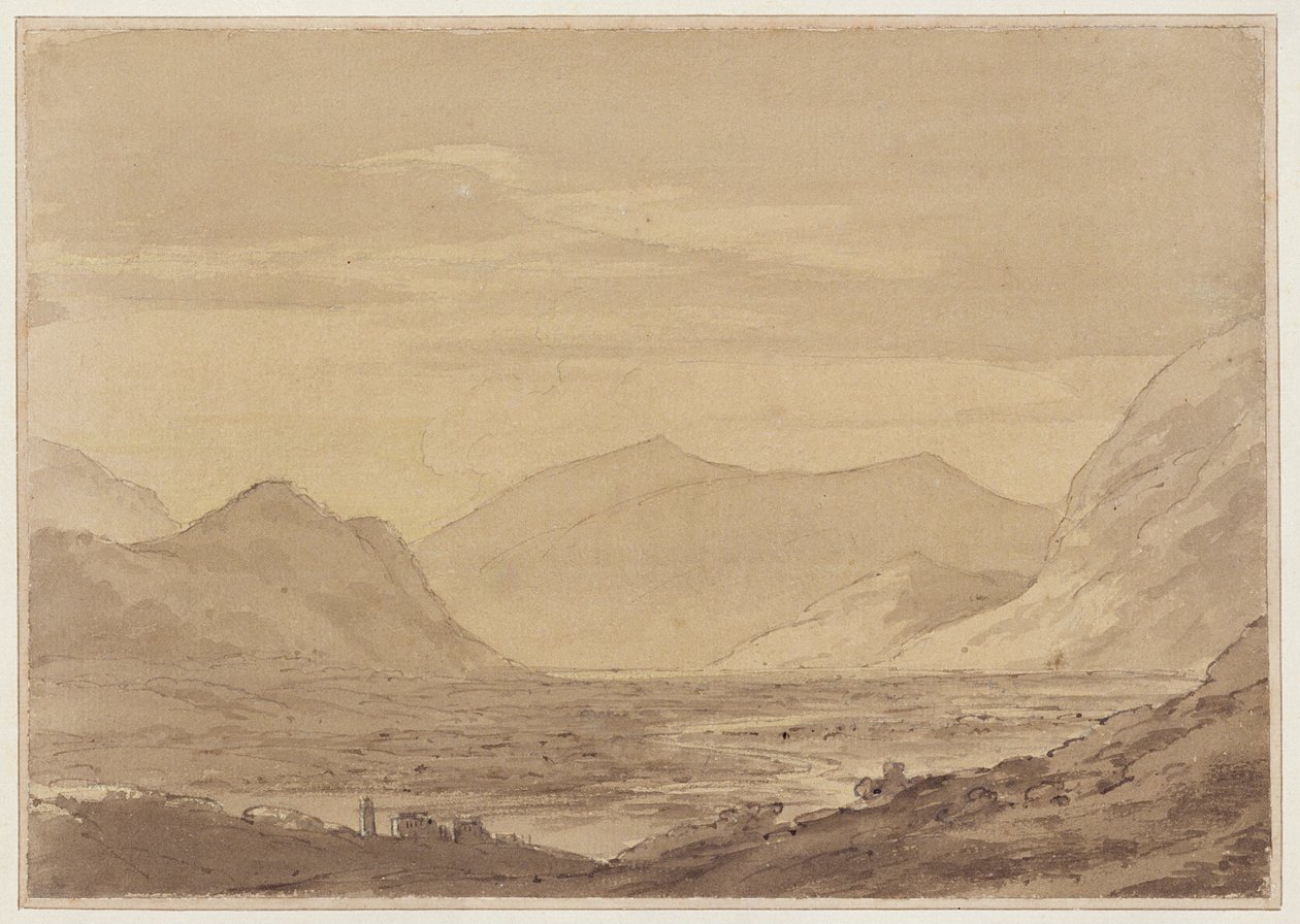Vicino a Chiavenna da John Robert Cozens