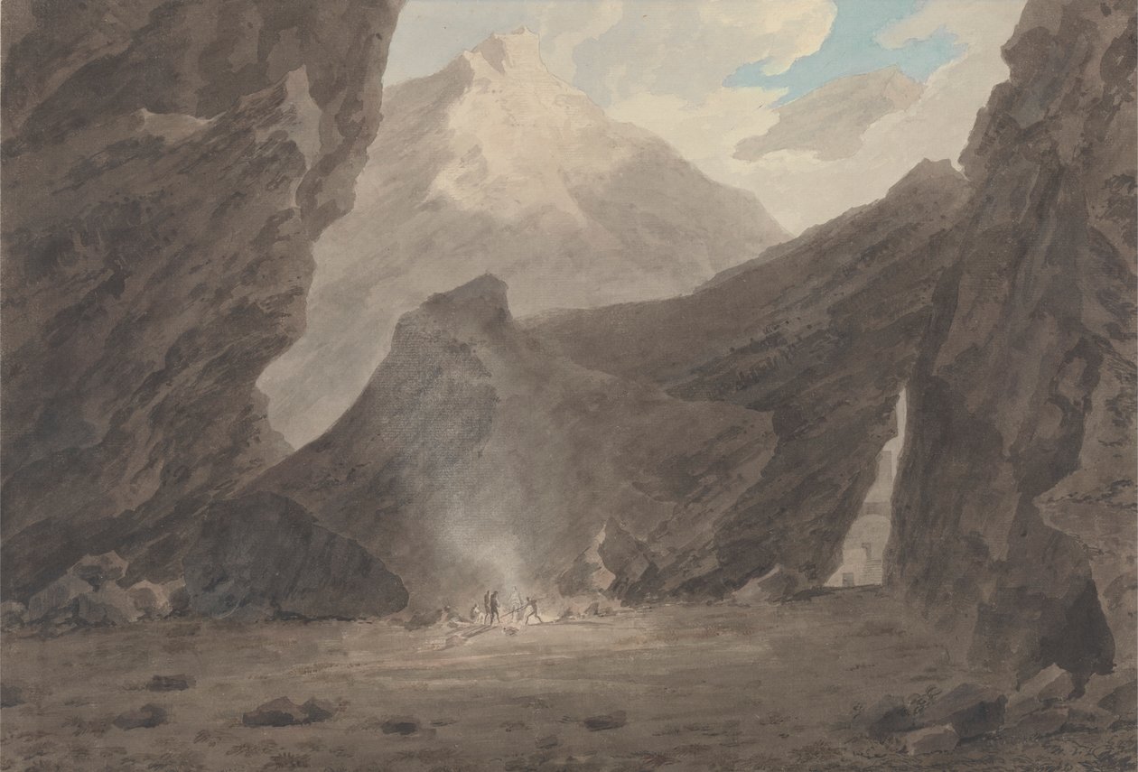 Vicino a Chiavenna nei Grigioni da John Robert Cozens