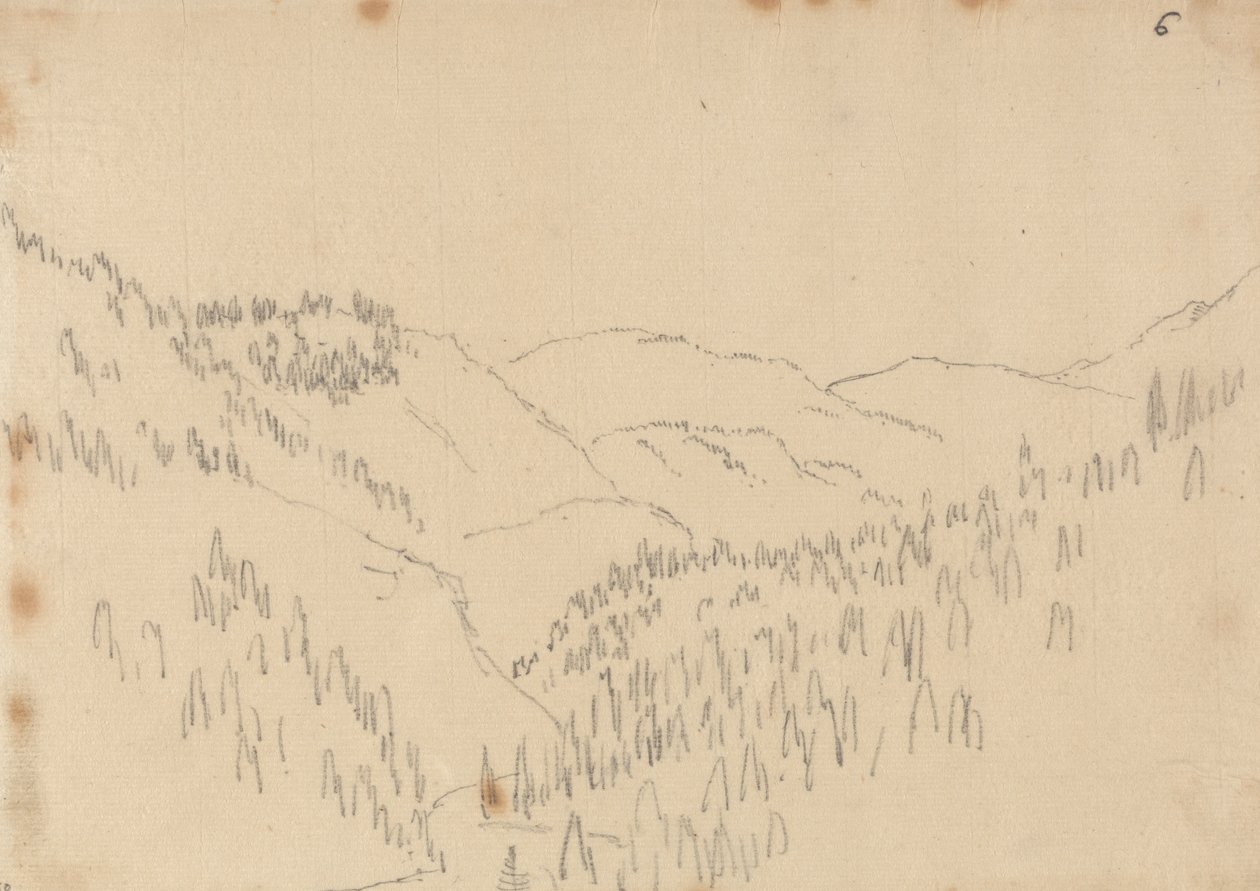 Vicino a Innsbruck da John Robert Cozens