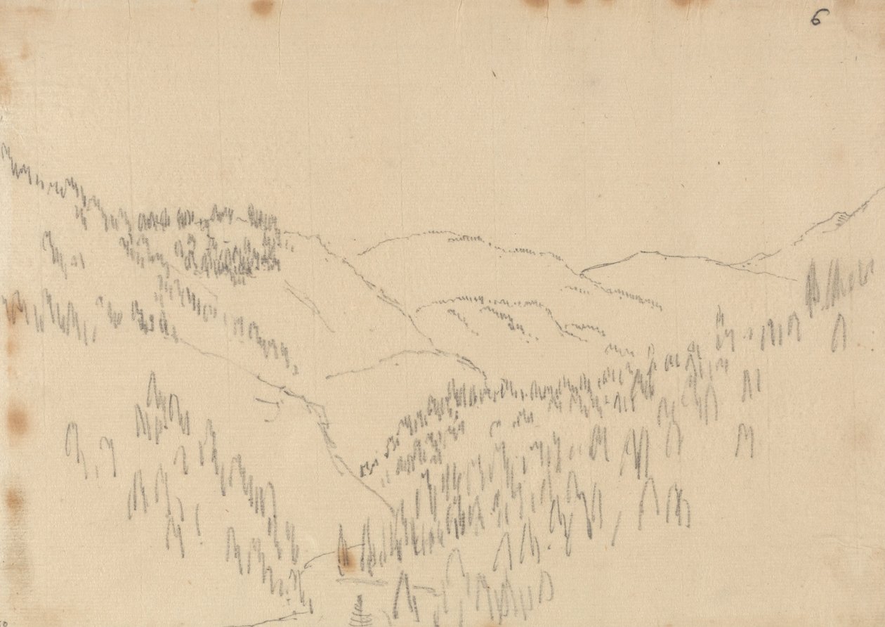 Vicino a Insbruck da John Robert Cozens